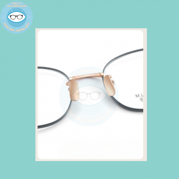 Gọng kính kim loại mã 6111